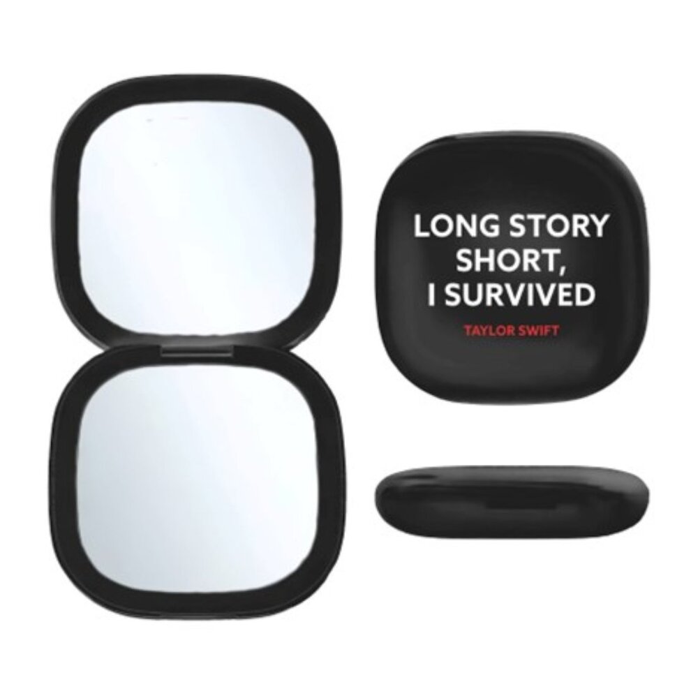 Long Story Short I Survived LED Compact Mirror